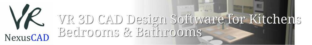 NexusCAD VR Kitchen Design Software Bedroom Design Software Bathroom Design Software